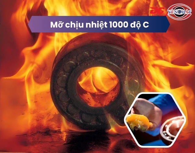 Mỡ Bò Chịu Nhiệt 1000 độ C: Siêu Bền, Siêu Chống Cháy