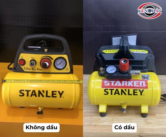 Phân loại máy nén khí Stanley