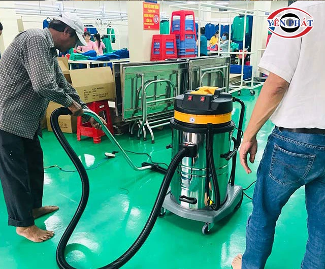 vận hành máy hút bụi 3200W