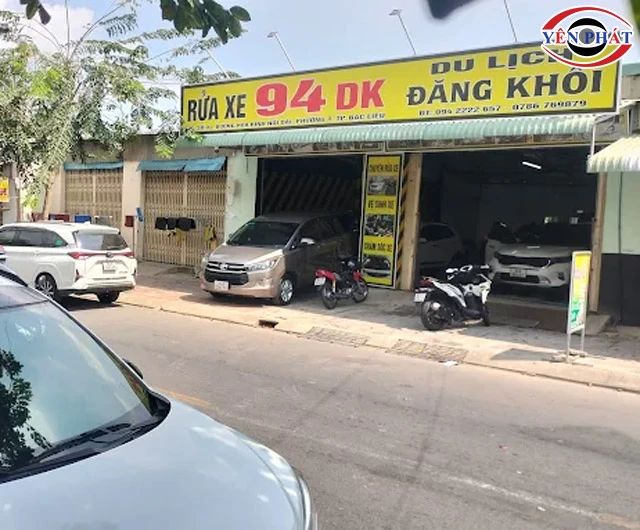 Tiệm rửa xe Bạc Liêu 94DK