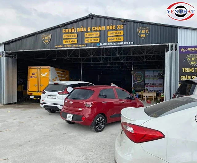 Tiệm rửa xe Bạc Liêu V-Jet 68