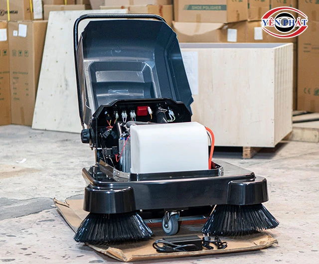 cấu tạo bên trong của xe quét rác