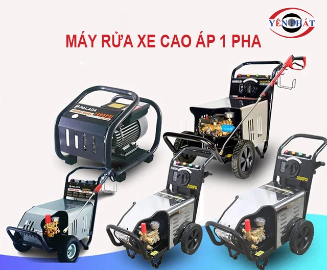 Máy rửa xe cao áp 1 pha