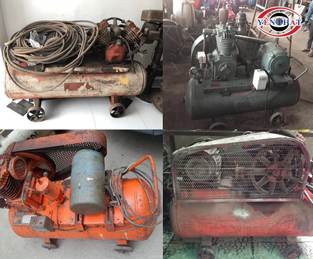 máy nén khí cũ kém chất lượng