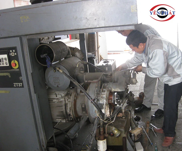 sửa máy nén khí cũ