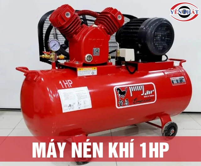 Bảng giá 12+ Máy nén khí 1HP (0.75 kW): Chạy êm, Đáng mua