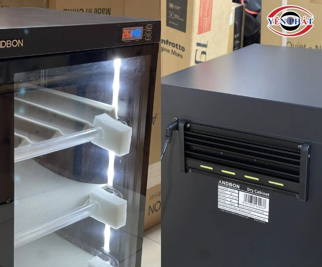 Tủ chống ẩm 90l cảm biến nhạy