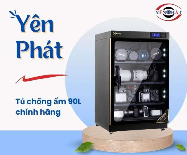 Tủ chống ẩm 90l giá tốt tại Yên Phát