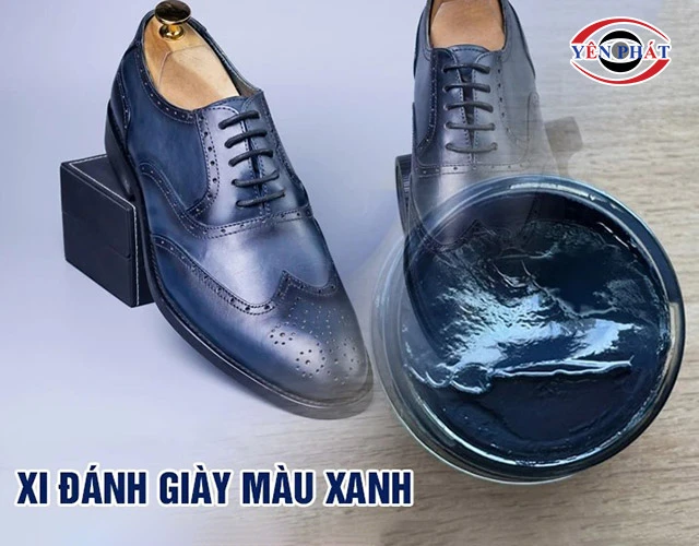 Top 8 Xi Đánh Giày Màu Xanh - Bền Màu, Lên Form Đẹp
