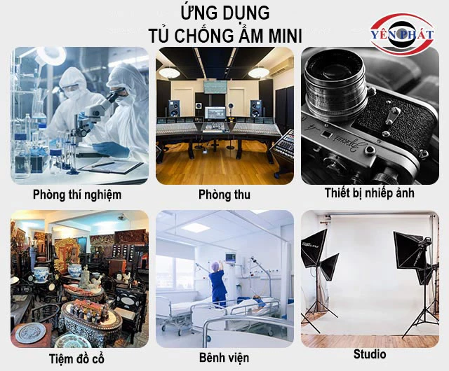 ứng dụng của tủ chống ẩm mini