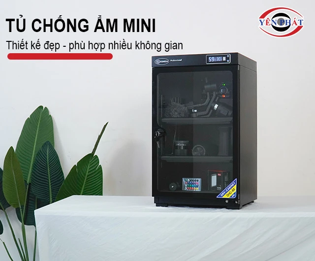 thiết kế của tủ chống ẩm mini đẹp