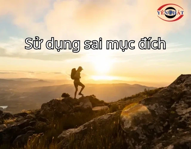 Dùng giày da sai mục đích