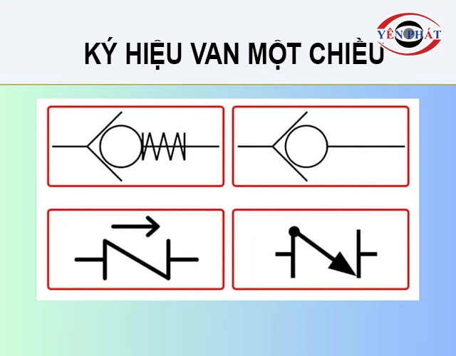 Ký hiệu van một chiều