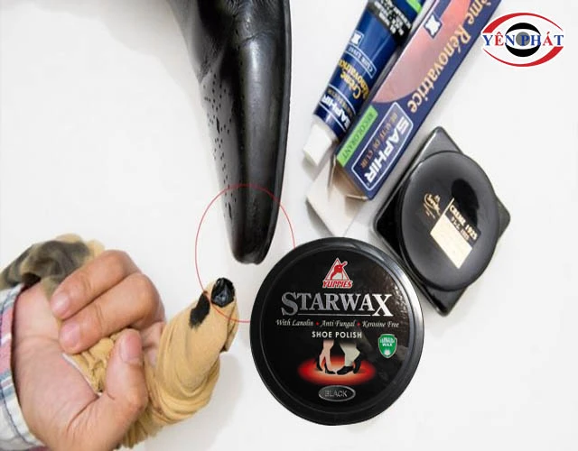 cách sử dụng Xi đánh giày Star Wax