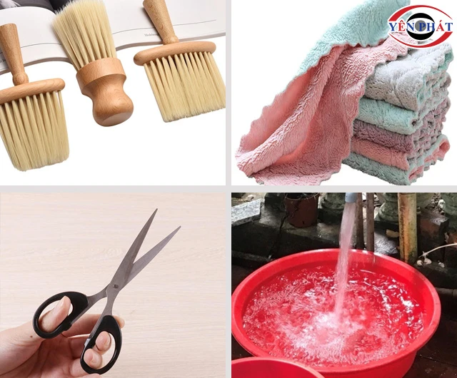 Chuẩn bị vệ sinh máy hút bụi Deerma