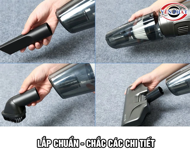 Lắp máy hút bụi Deerma