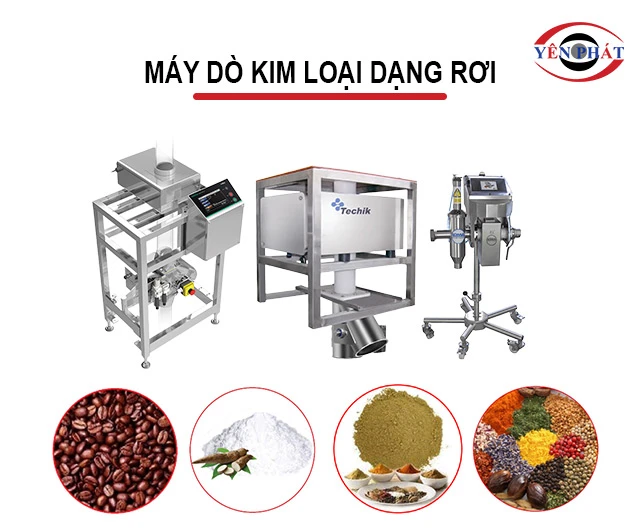máy dò kim loại dạng rơi