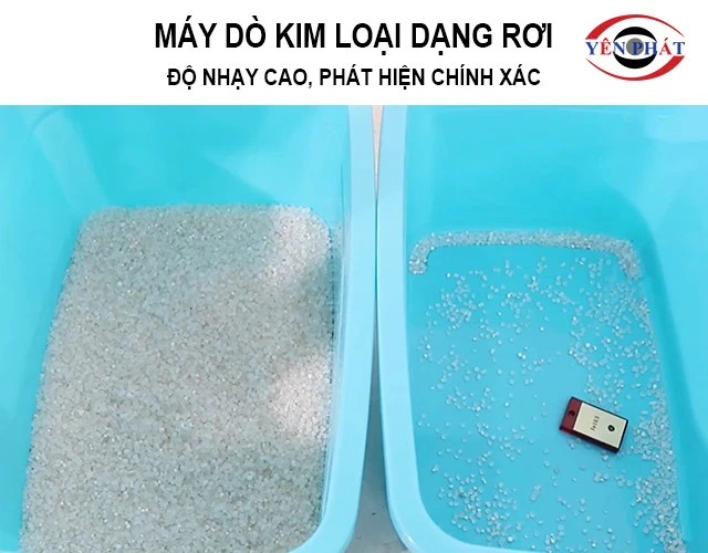 phát hiện kim loại siêu nhanh, nhạy