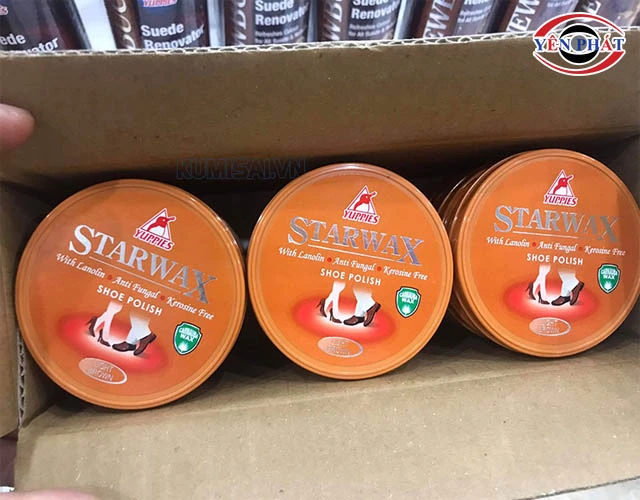 Xi đánh giày Star Wax màu nâu nhạt