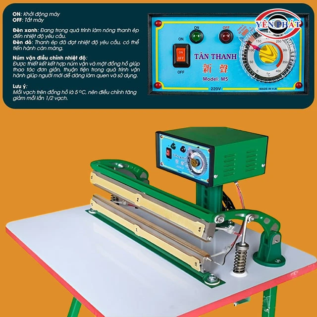 bảng điều khiển của máy ép dẻo