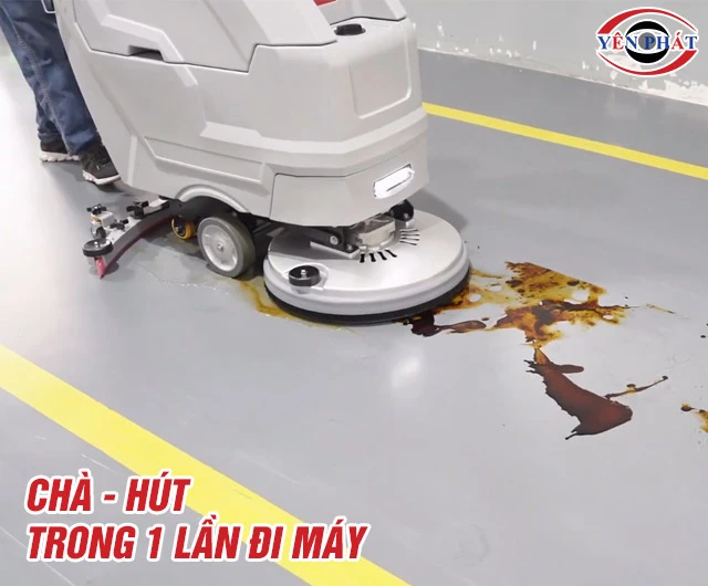 máy chà sàn chạy pin đa chức năng