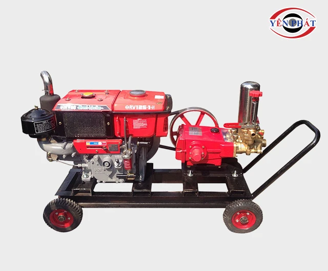 Máy rửa xe dây đai Diesel HL120/7,5KW