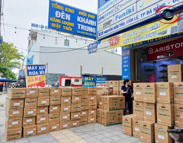 Mua máy rửa xe Đà Nẵng tại Điện máy Khánh Trung