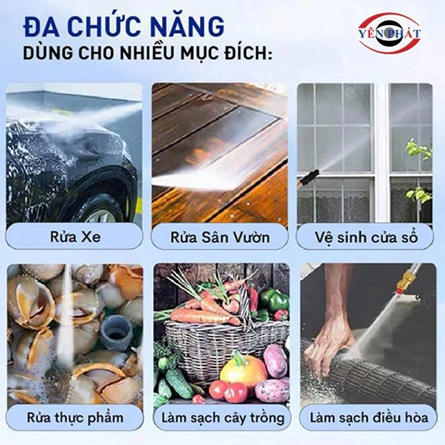 ứng dụng của máy rửa xe dây đai