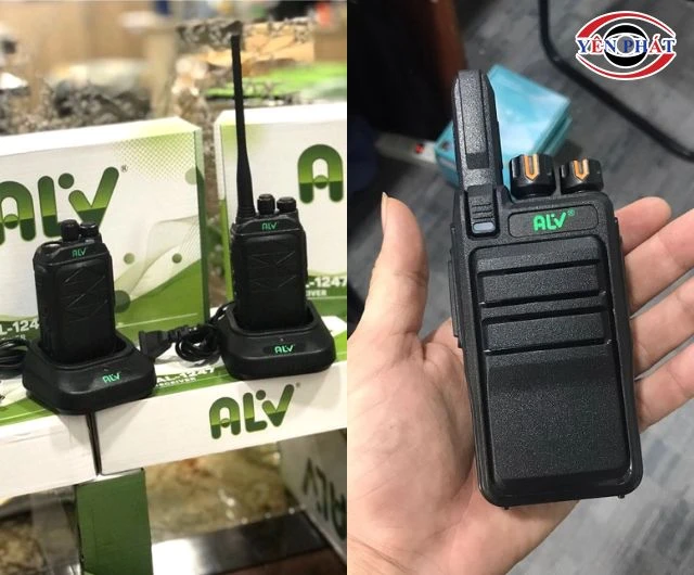 Bộ đàm ALV ứng dụng tiện lợi