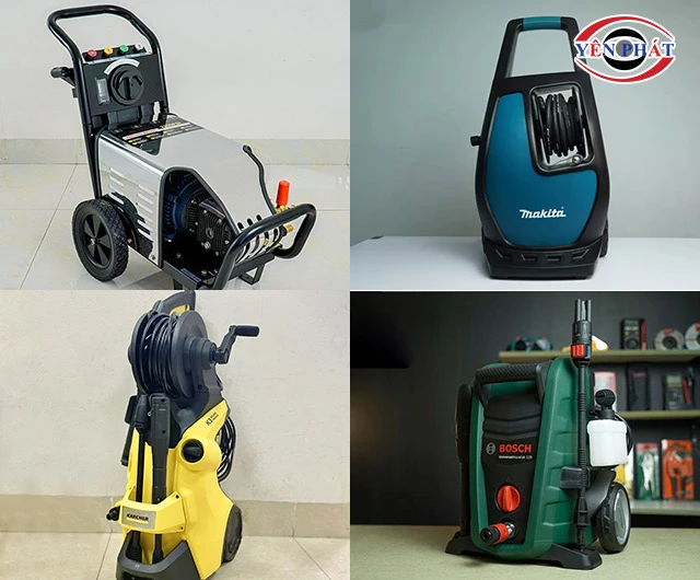 các thương hiệu máy rửa xe cảm ứng từ