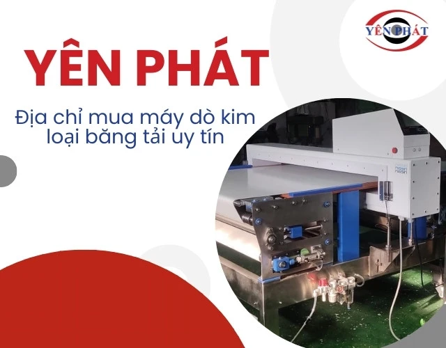 Địa chỉ mua máy dò kim loại băng tải