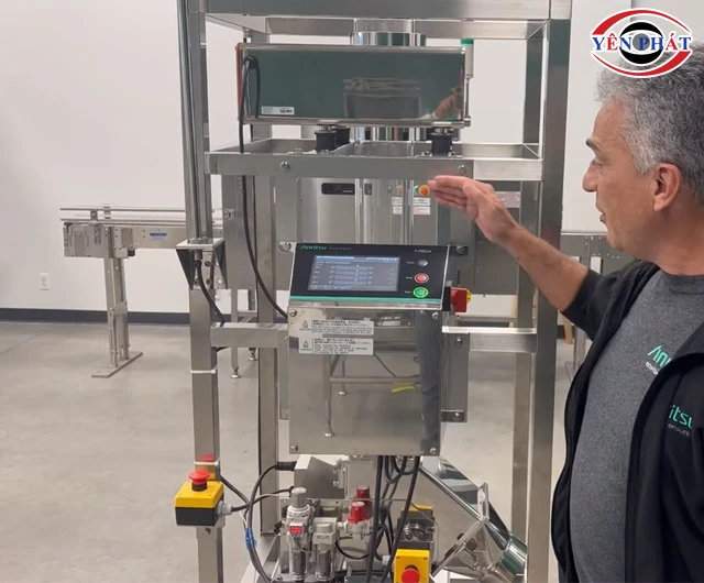 Máy dò kim loại Anritsu dạng rơi tự do