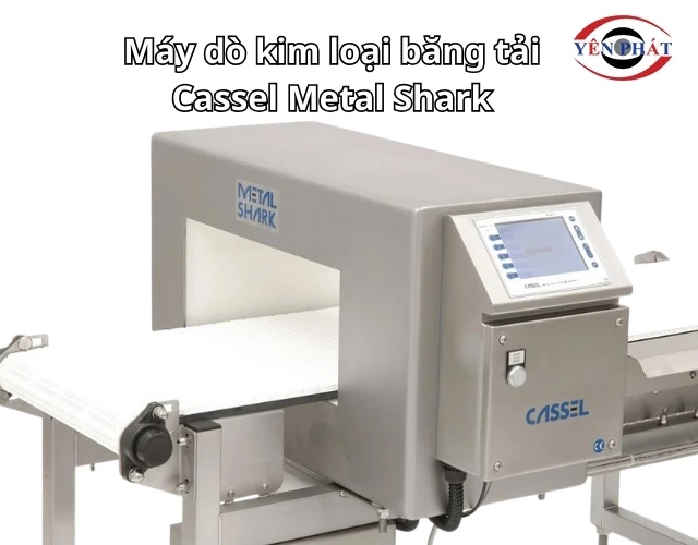 "Máy dò kim loại băng tải Cassel Metal Shark