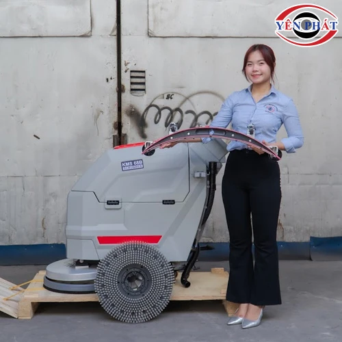 Máy chà sàn công nghiệp liên hợp Kumisai KMS 68B 12