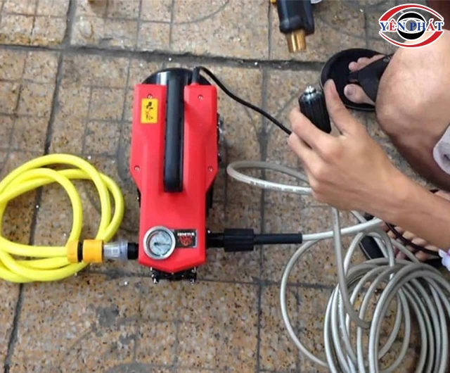 Lắp máy rửa xe Oshima