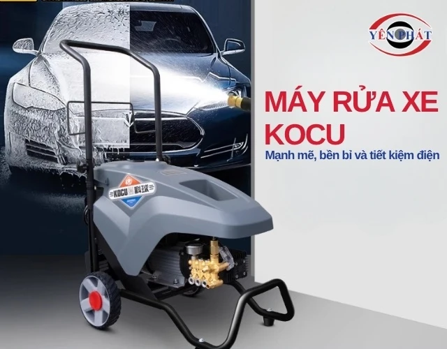 máy rửa xe Kocu tiết kiệm điện