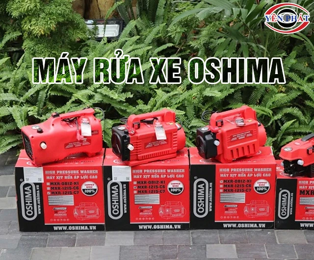 Máy rửa xe Oshima của nước nào
