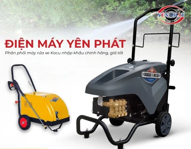 yên phát bán bán máy rửa xe Kocu nhập khẩu chính hãng