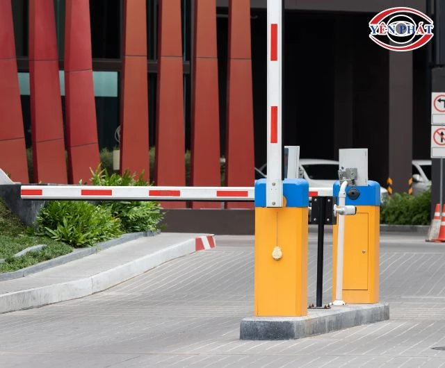 Barie bãi đỗ xe dễ vận hành