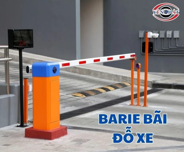 Barie bãi đỗ xe: Ưu điểm, Phân loại, Báo giá mới nhất 2025