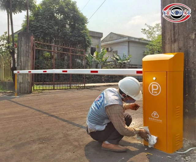 Lắp đặt barie bãi đỗ xe 