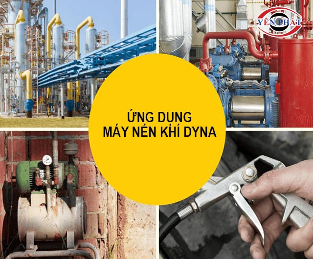 ứng dụng máy nén khí Dyna