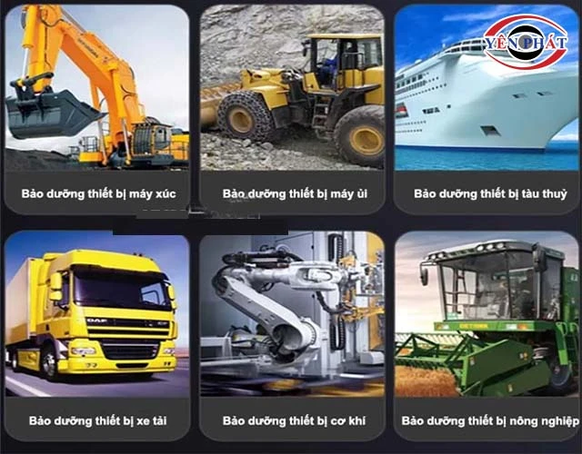 ứng dụng của máy bơm mỡ điện Kocu 40L K6040