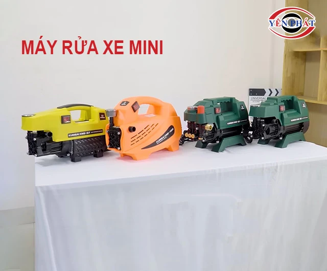 Máy rửa xe mini