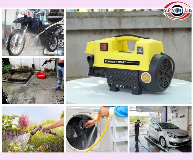 xác định mục tiêu dùng máy rửa xe gia đình