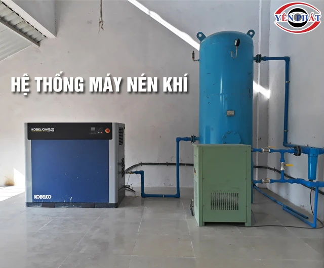 hệ thống bơm nén khí