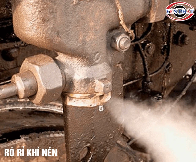 Mạch điều khiển khí nén rò rỉ khí nén