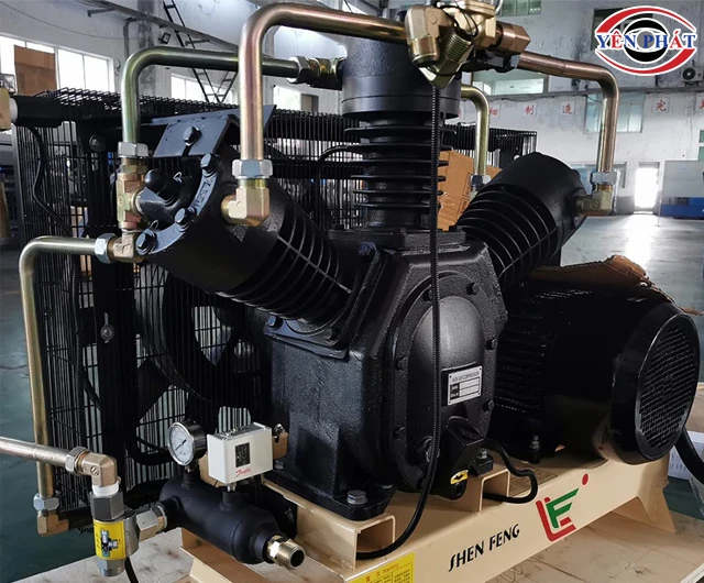 Máy nén khí 40 bar ngâm dầu