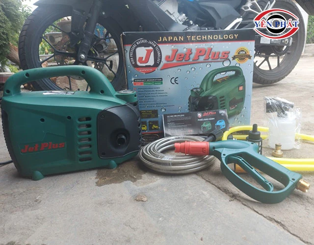 Máy rửa xe Jetplus: Sức mạnh vượt trội, giá cực hợp lý