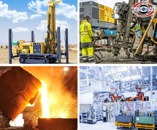 Ứng dụng máy nén khí 40 bar